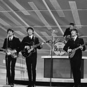 Beatles playing on The Ed Sullivan Show