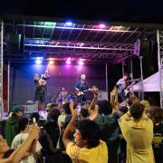 Students enjoy a concert during Buffs on the Hill event in 2021