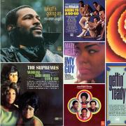 Motown artists collage